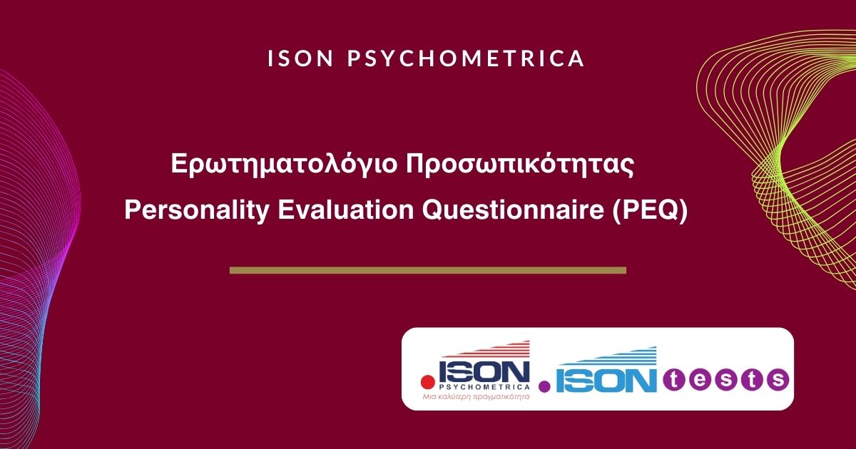 Personality-Evaluation-Questionnaire-PEQ ISON Tests